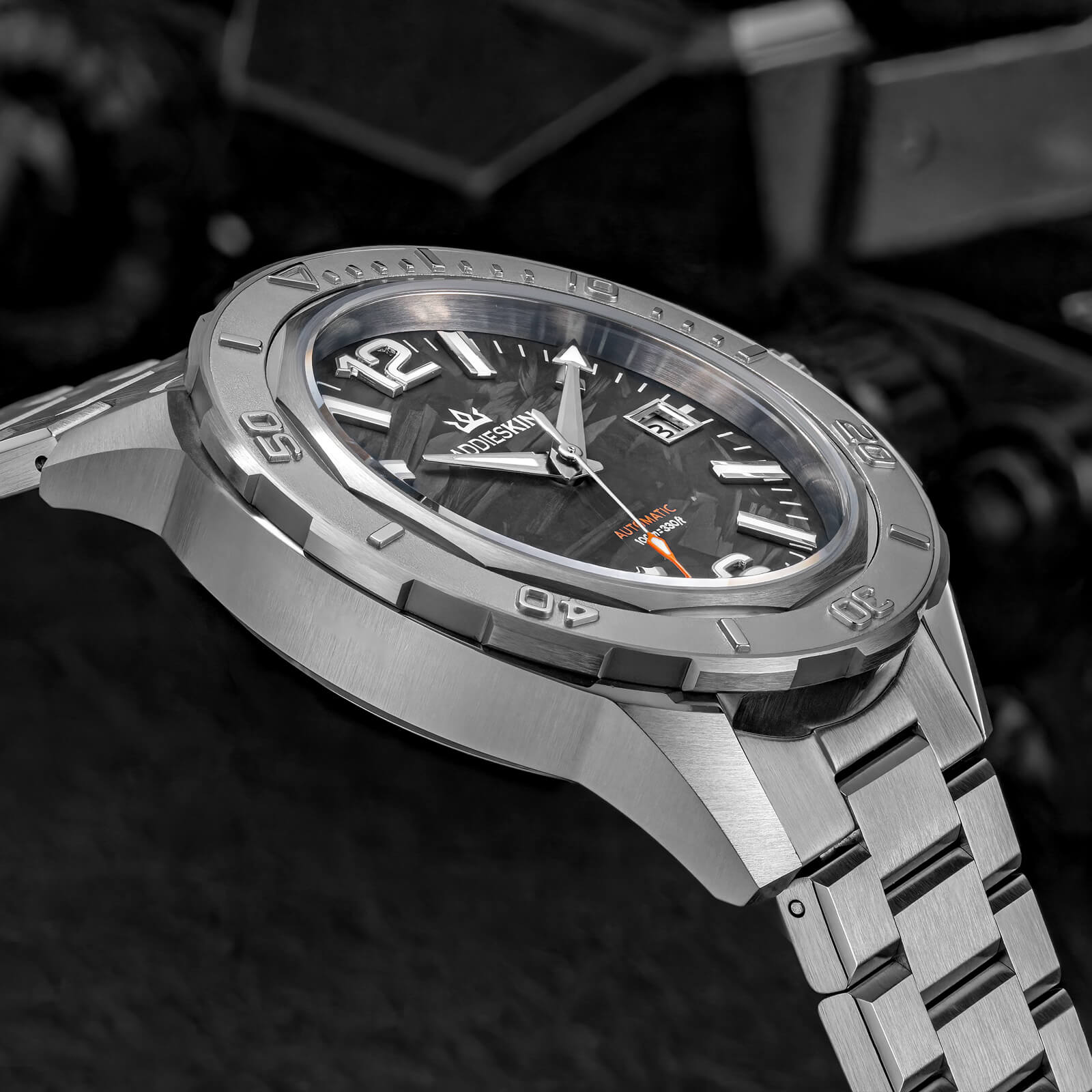 AddiesKIN K007 “Carbon Luxe” Automatic 9015 Men’s Watch