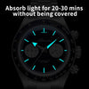 ADDIESDIVE 40mm Blue Goldstone Dial VK64 Chronograph Watch AD2558