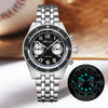 EU Warehouse-ADDIESDIVE 41mm Panda Dial Quartz Chronograph Watch VK64（AD2034）