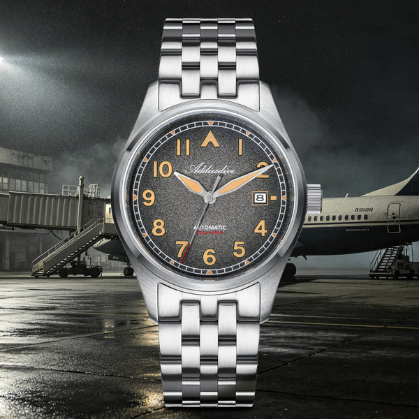 Addiesdive 39mm Vintage 8215 Automatic Watch AD2562