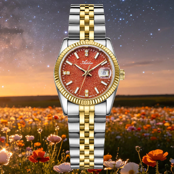 Addies 28mm Women’s Aventurine Dial Quartz Watch AW25912