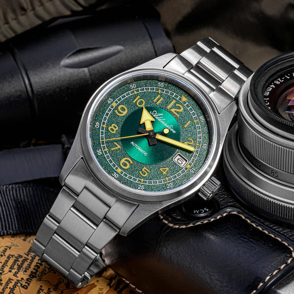 U.S. Warehouse -ADDIESDIVE 39mm Explore Retro Mechanical Men Watch AD2055