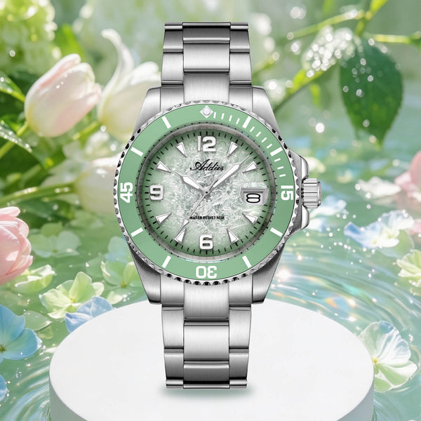 Addies Classic 36mm Stainless Steel Quartz Watch AW25914