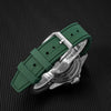 ADDIESDIVE Premium Flat-End Fluororubber Watch Strap 20mm