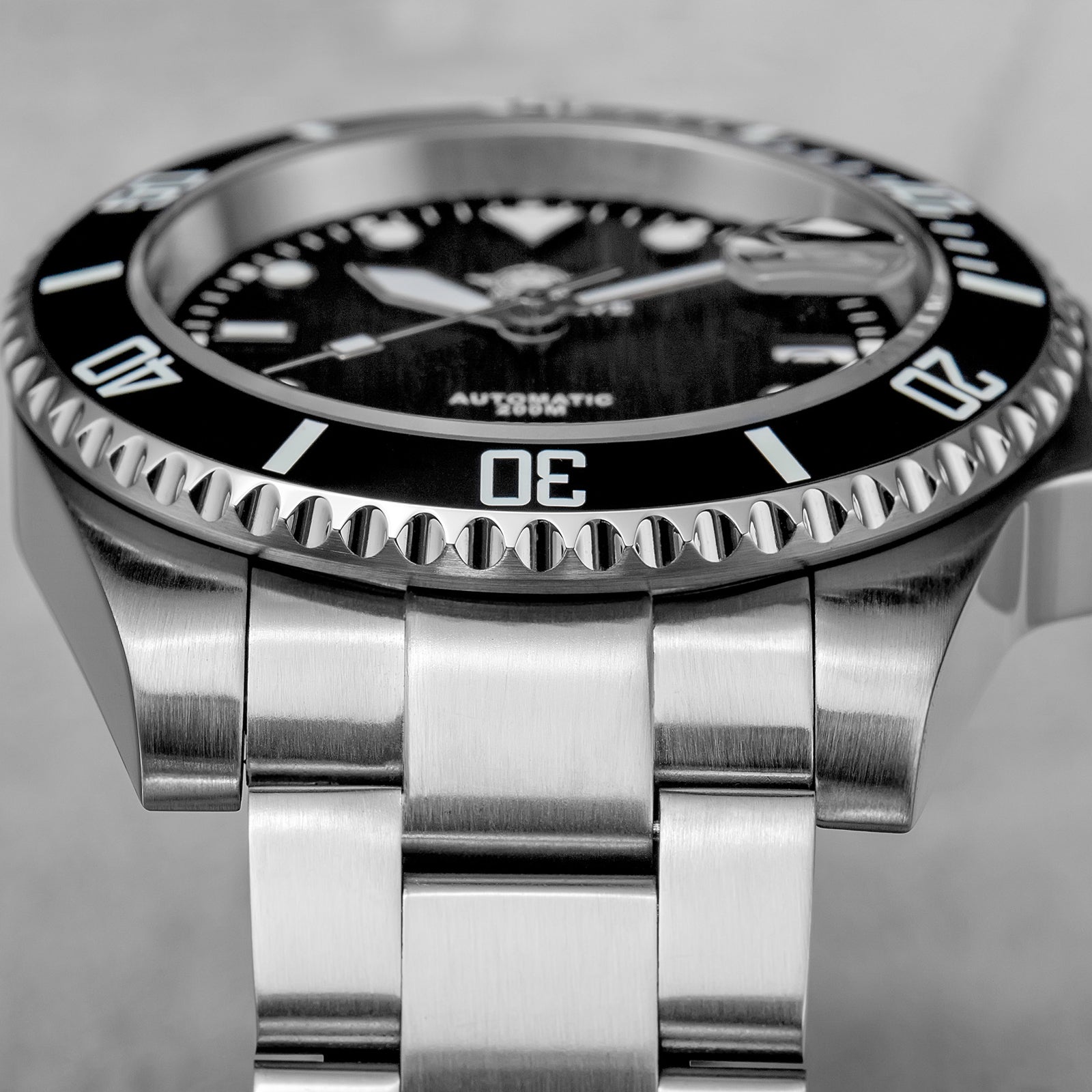 U.S. Warehouse -ADDIESDIVE Stainless Steel Sub Dive Watch AD2078