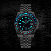 U.S. Warehouse -ADDIESDIVE Water Ghost Luxury Dive Watch GMT Quartz Watch AD2050-with Calendar
