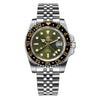 ADDIESDIVE Water Ghost Luxury Dive Watch GMT Quartz Watch AD2050-with Calendar
