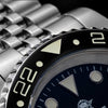 U.S. Warehouse -ADDIESDIVE Water Ghost Luxury Dive Watch GMT Quartz Watch AD2050-with Calendar