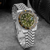 ADDIESDIVE Water Ghost Luxury Dive Watch GMT Quartz Watch AD2050-with Calendar