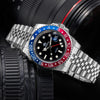 U.S. Warehouse -ADDIESDIVE Water Ghost Luxury Dive Watch GMT Quartz Watch AD2050-with Calendar