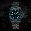 U.S. Warehouse -ADDIESDIVE Water Ghost Luxury Dive Watch GMT Quartz Watch AD2050-with Calendar