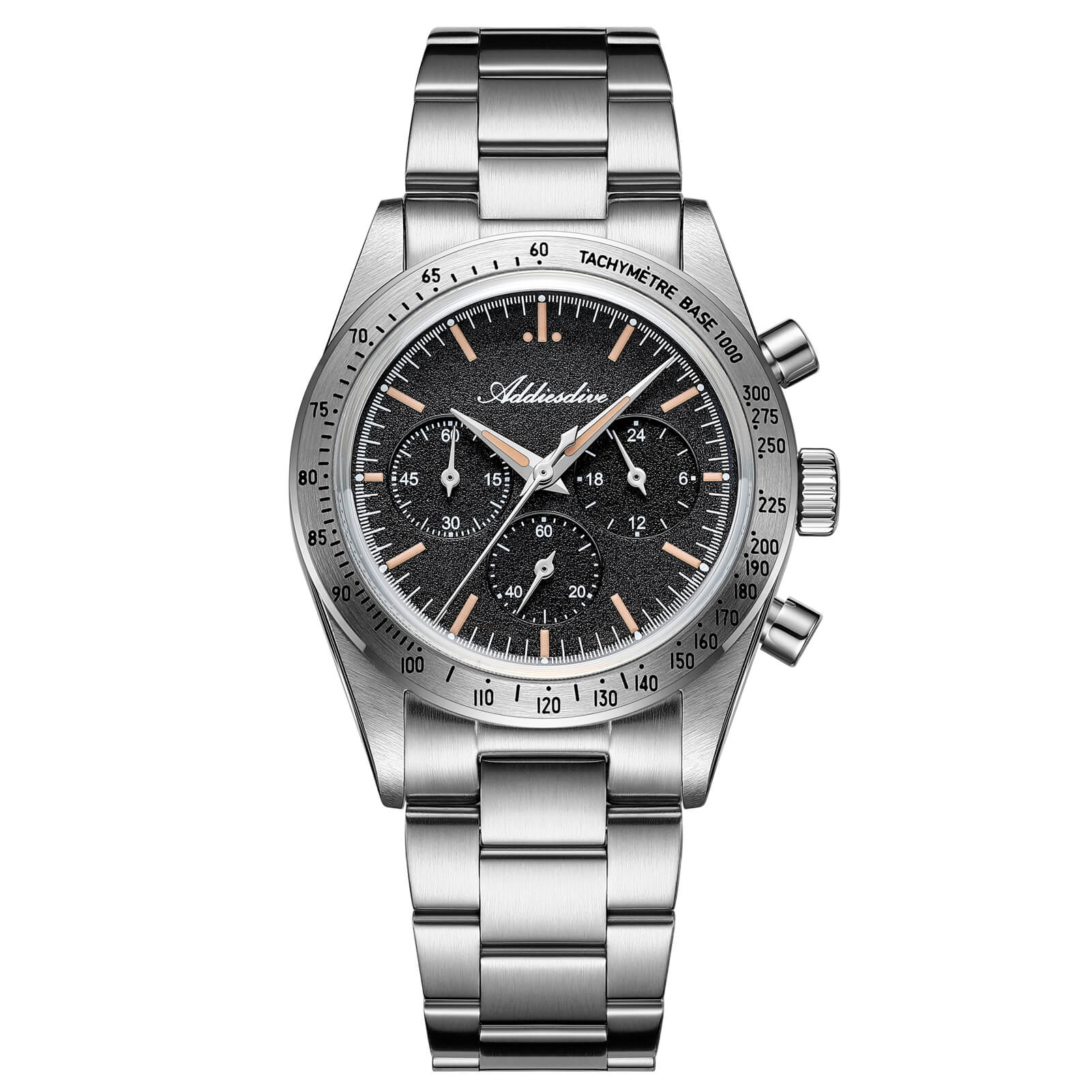 🔥EarlyBird🔥ADDIESDIVE 37mm 0s20 Chronograph Watch AD2552
