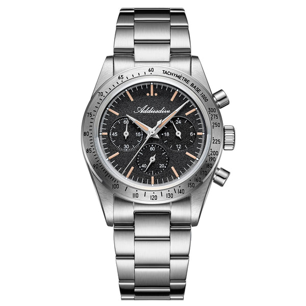 🔥EarlyBird🔥ADDIESDIVE 37mm 0s20 Chronograph Watch AD2552