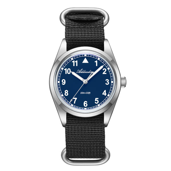 U.S. Warehouse -ADDIESDIVE 36mm VH31 Retro Pilot Field Watch AD2079