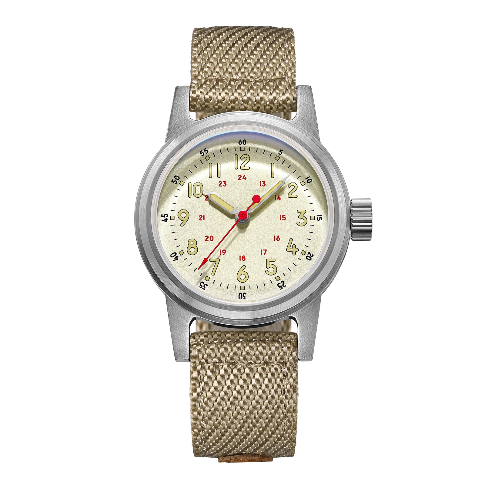 U.S. Warehouse -ADDIESDIVE 36mm Vintage Mechanical Watch AD2076