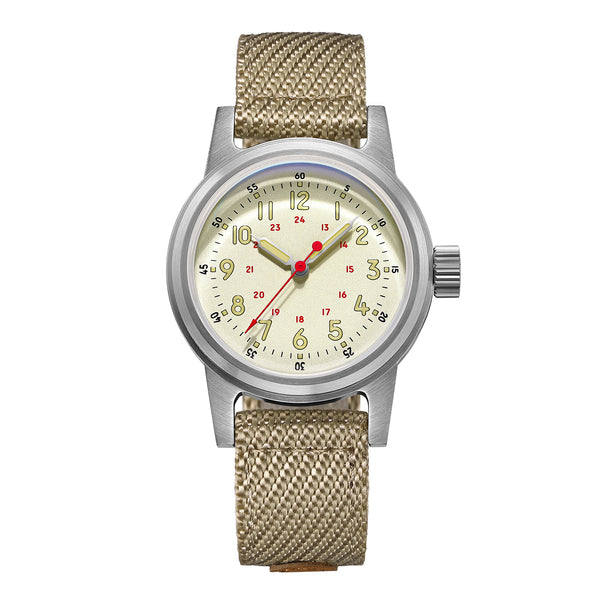 U.S. Warehouse -ADDIESDIVE 36mm Vintage Mechanical Watch AD2076