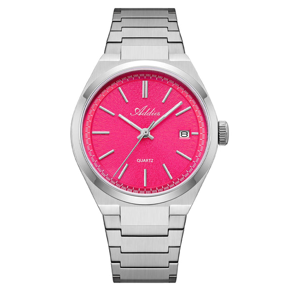 🔥Halloween Sale🔥Addies Classic 35mm Slim Sapphire Crystal Quartz Watch AW25910