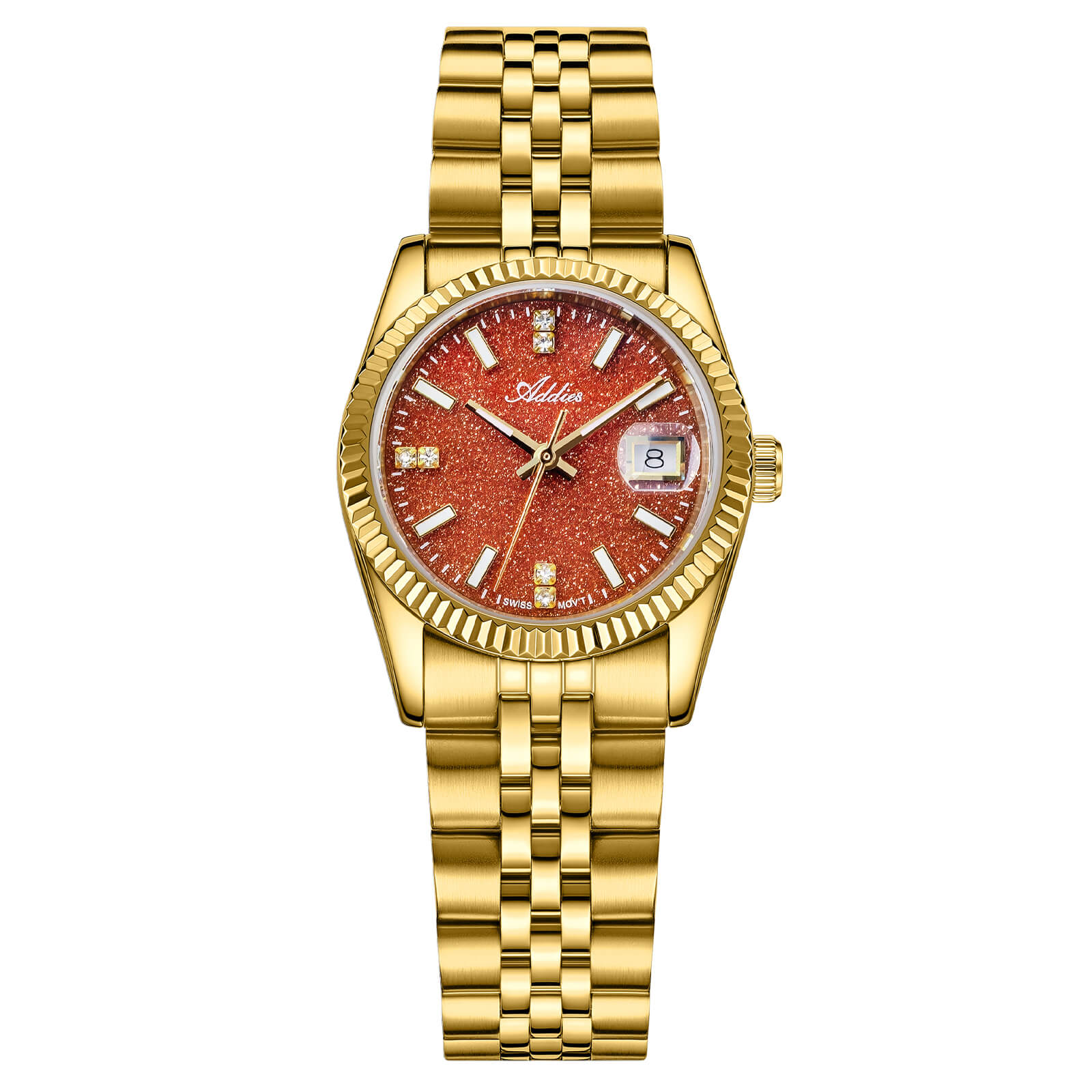 Addies 28mm Women’s Aventurine Dial Quartz Watch AW25912