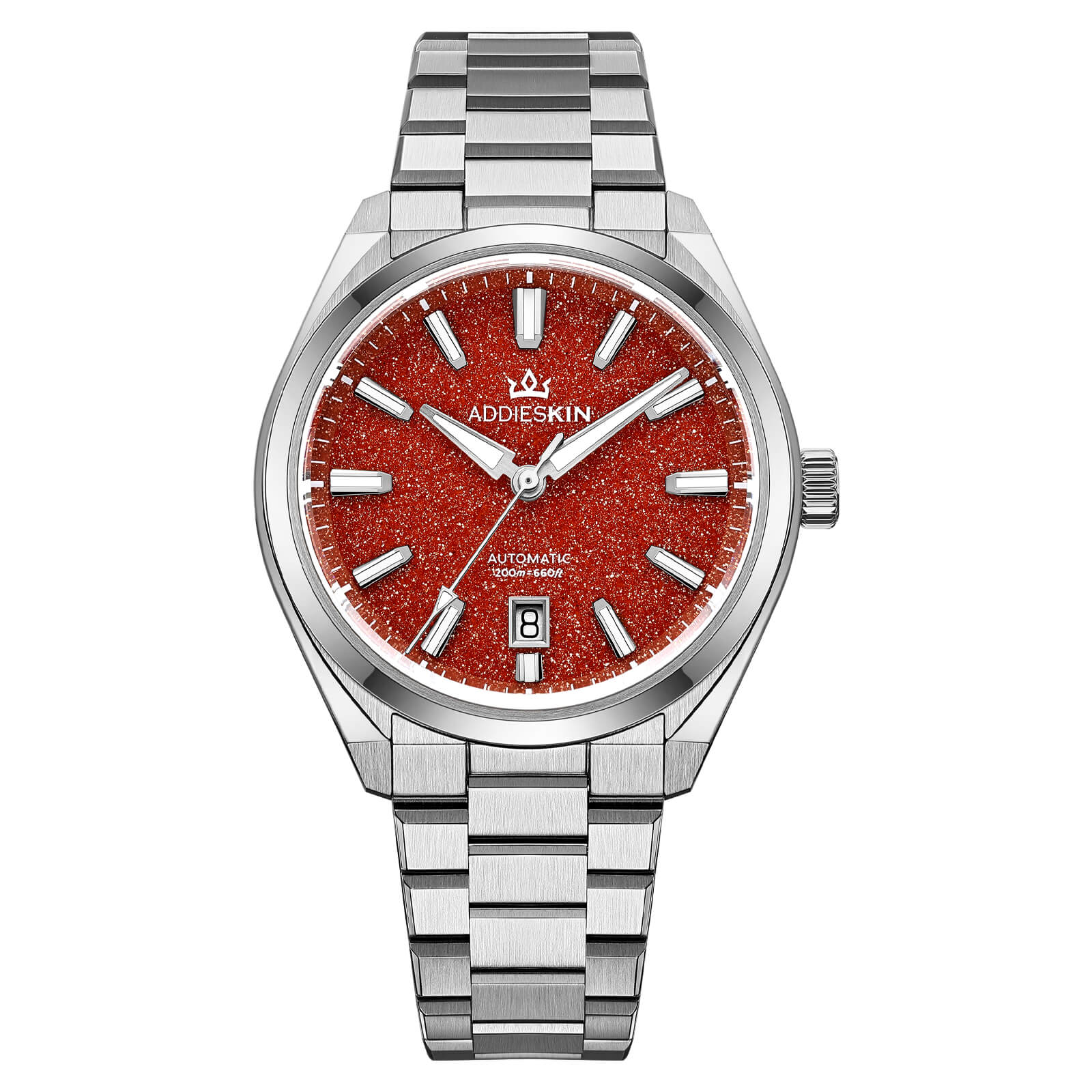 AddiesKIN 40mm Natural Stone Dial Miyota 9015 Luxury Automatic Watch K010