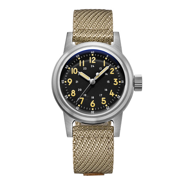 U.S. Warehouse -ADDIESDIVE 36mm Vintage Mechanical Watch AD2076