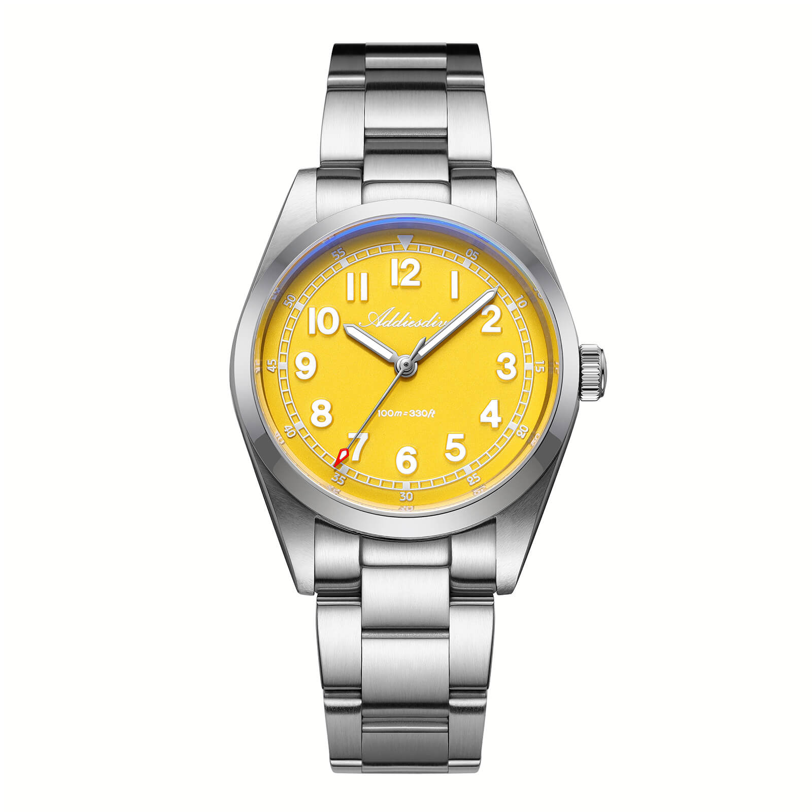 ★India Warehouse★ADDIESDIVE 36mm Super 2035 Movement Quartz Watch AD2521