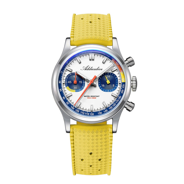 ★New Arrival★ADDIESDIVE 38mm VK64 Racing-Inspired Chronograph Watch AD2529