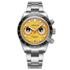 ADDIESDIVE 40mm VK64 Quartz Chronograph Eye Dial Watch AD2557