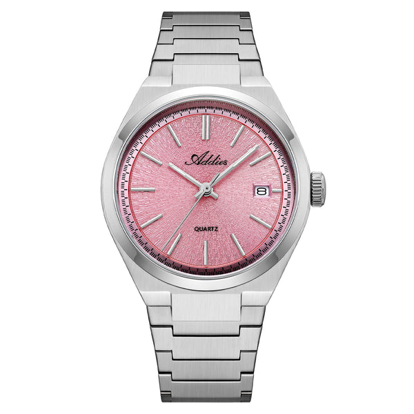 🔥Halloween Sale🔥Addies Classic 35mm Slim Sapphire Crystal Quartz Watch AW25910