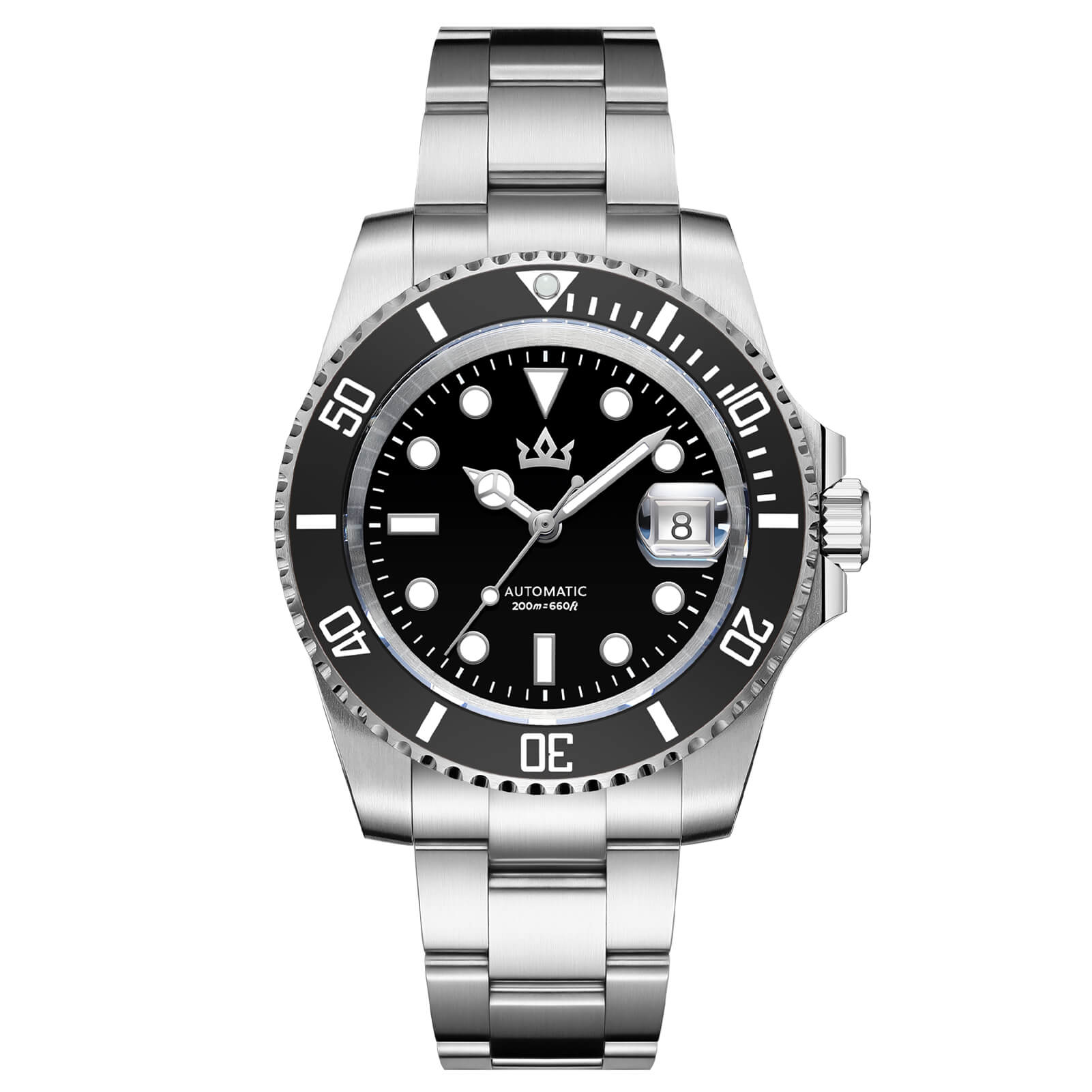 🔥Halloween Sale🔥AddiesKIN 40mm Sardonyx Stone Dial Ceramic Bezel ST2130 Luxury Automatic Dive Watch K012