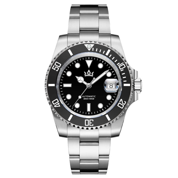 🔥Halloween Sale🔥AddiesKIN 40mm Sardonyx Stone Dial Ceramic Bezel ST2130 Luxury Automatic Dive Watch K012