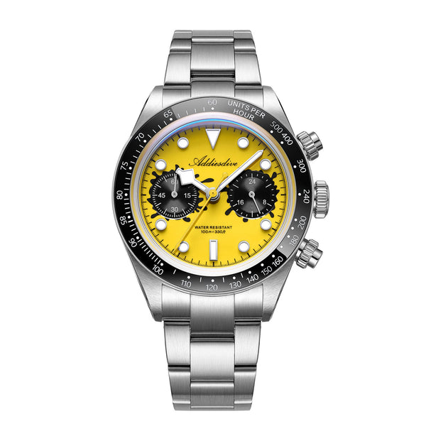 ★New Arrival★ADDIESDIVE 40mm VK64 Chronograph Watch AD2520