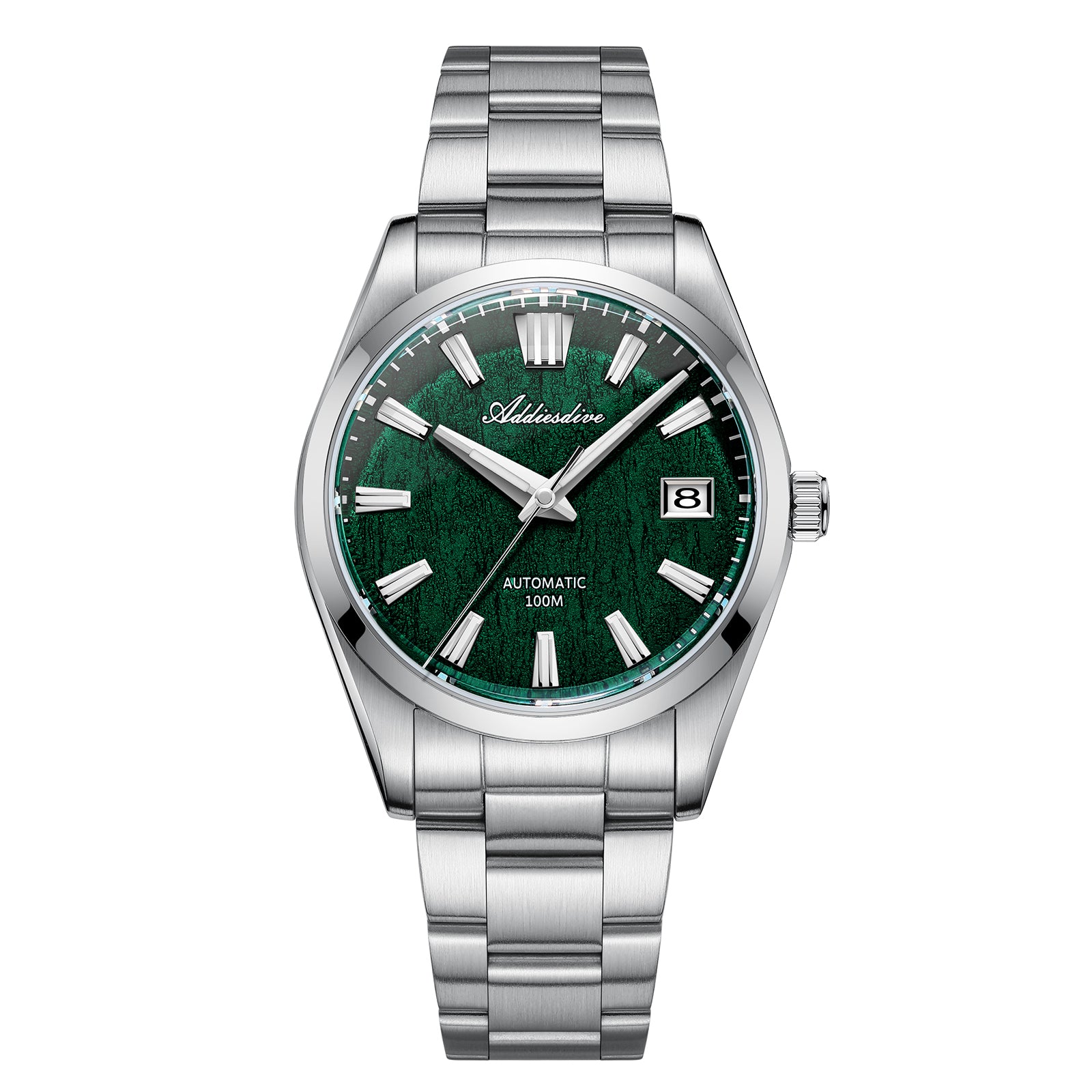 U.S. Warehouse -ADDIESDIVE 39mm 3D Bark Texture Dial NH35 Automatic Watch AD2075