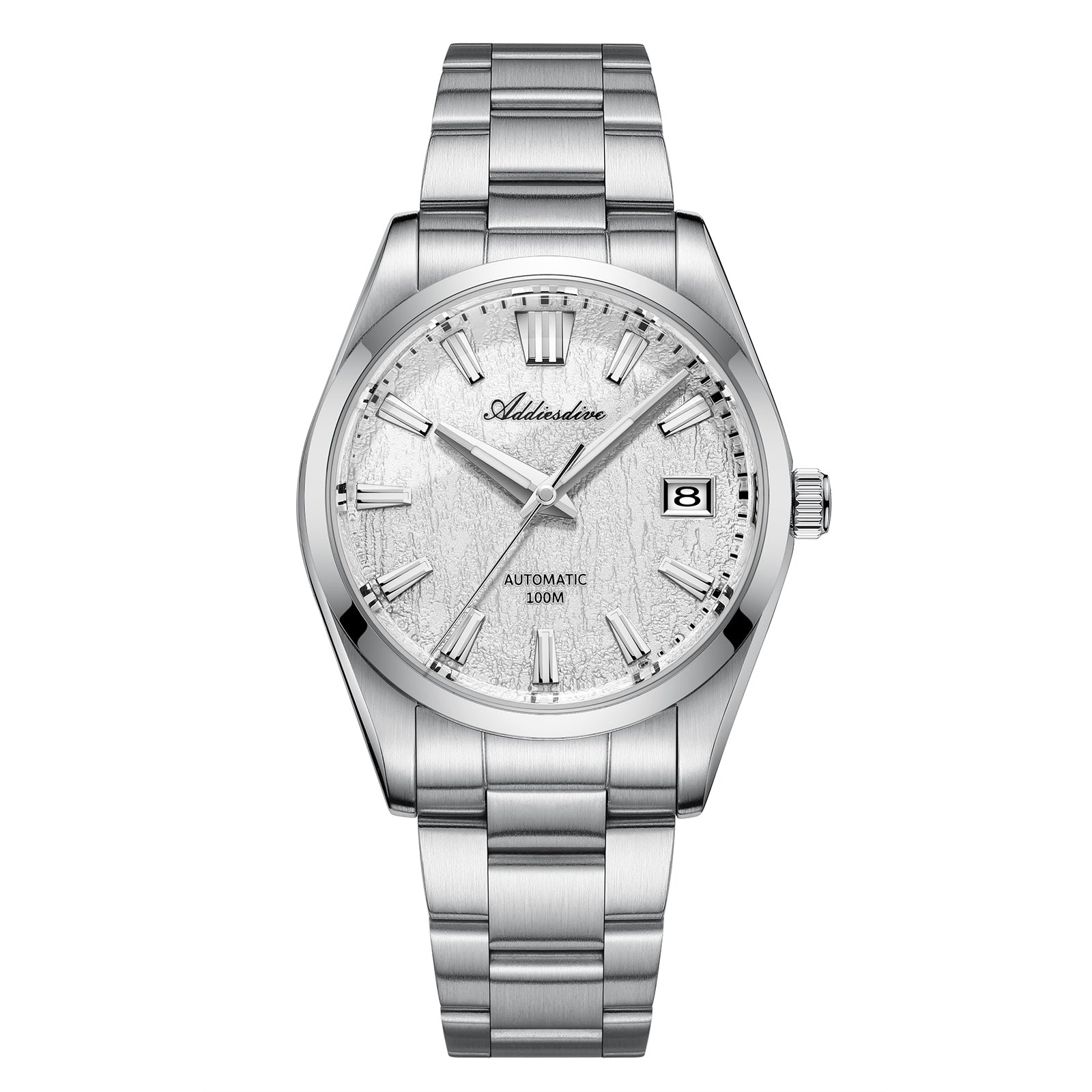 U.S. Warehouse -ADDIESDIVE 39mm 3D Bark Texture Dial NH35 Automatic Watch AD2075