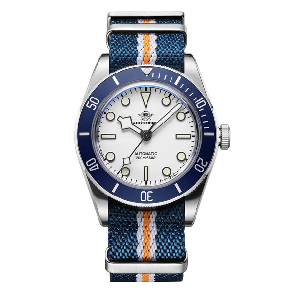 ★India Warehouse★ADDIESDIVE 39mm BB58 Automatic Watch with Nylon Strap AD2043
