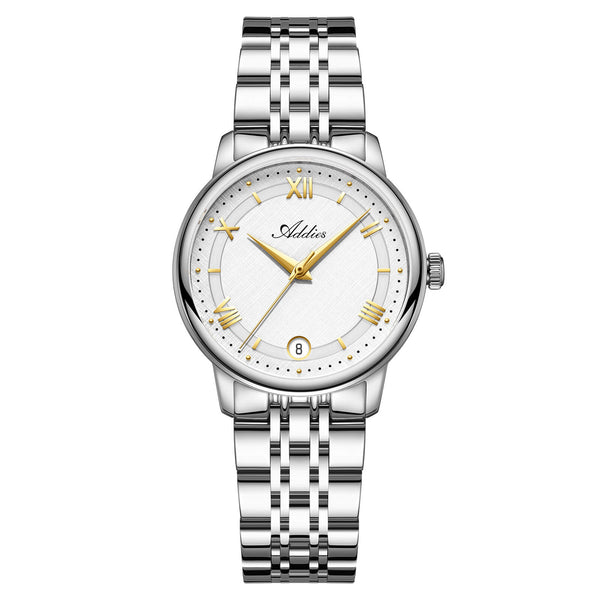 ★India Warehouse★Addies 31mm Women’s Luxury Stainless Steel Quartz Watch AW25904