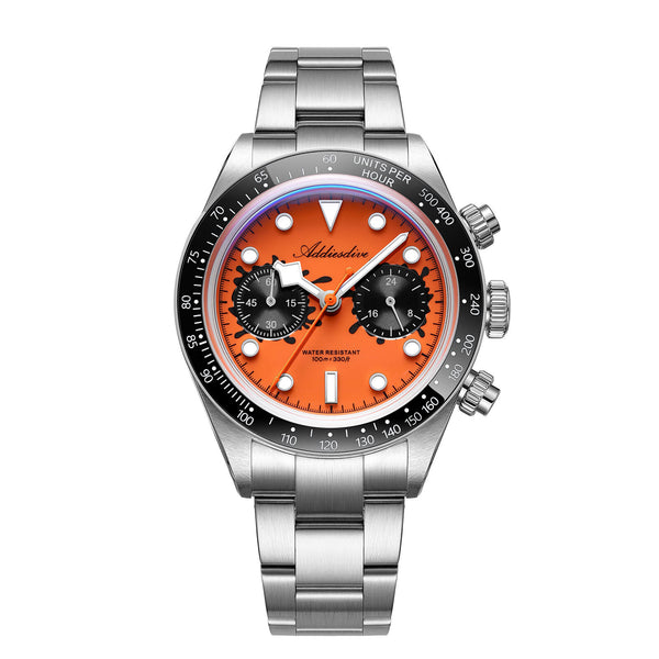 ★New Arrival★ADDIESDIVE 40mm VK64 Chronograph Watch AD2520