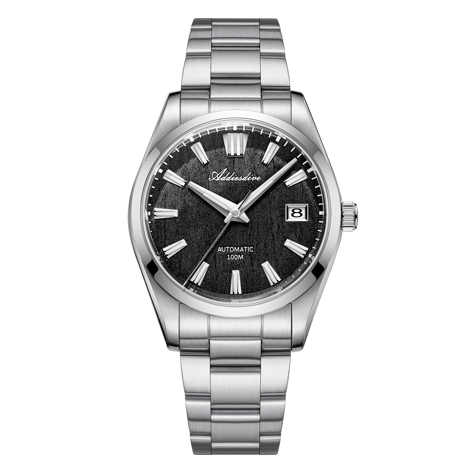 U.S. Warehouse -ADDIESDIVE 39mm 3D Bark Texture Dial NH35 Automatic Watch AD2075