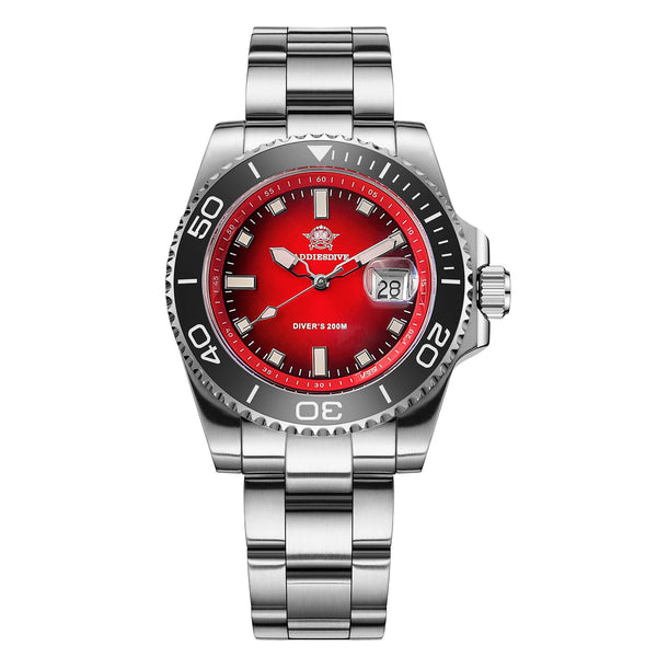 ★India Warehouse★ADDIESDIVE 41mm Quartz Dive Watch AD2089