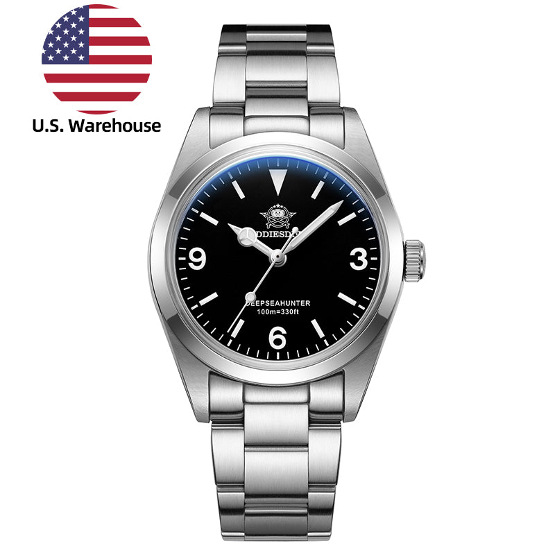 U.S. Warehouse -ADDIESDIVE 36mm Quartz Watch VH31 Movement U.S. Warehouse -ADDIESDIVE 36mm Quartz Watch VH31 Movement