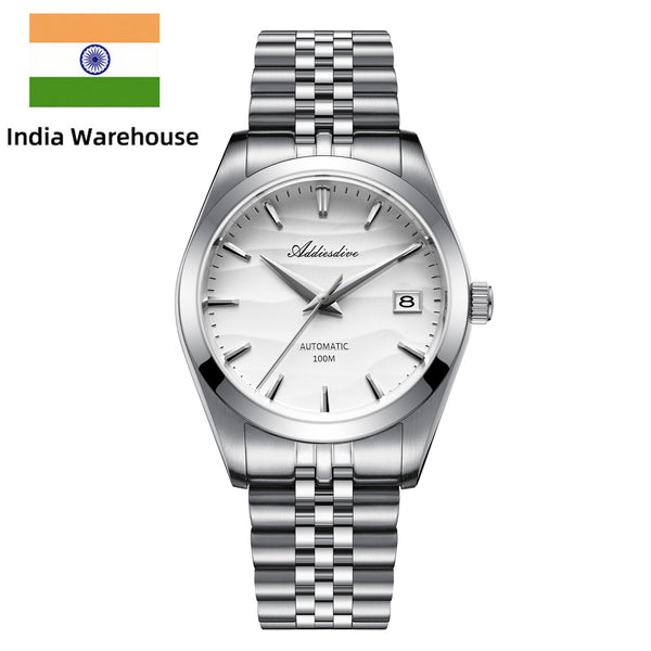 ★India Warehouse★Addiesdive 39mm Sand Dial NH35 Mechanical Watch AD2059