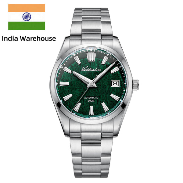 ★India Warehouse★ADDIESDIVE 39mm 3D Bark Texture Dial NH35 Automatic Watch AD2075