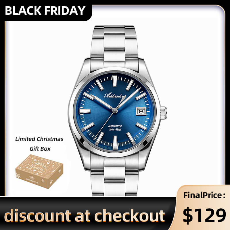 ★Black Friday★ADDIESDIVE 39mm NH35 Automatic Watch AD2077