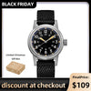 ★Black Friday★ADDIESDIVE 36mm Vintage Mechanical Watch AD2088