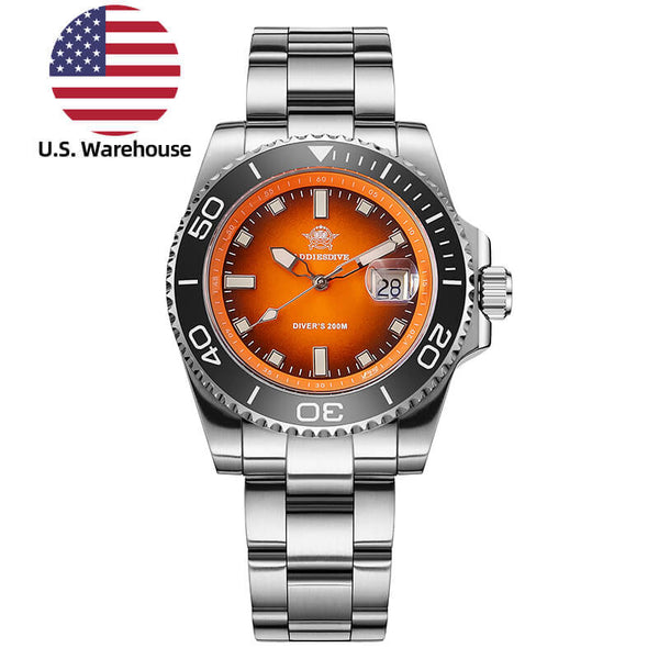 U.S. Warehouse -ADDIESDIVE 41mm Quartz Dive Watch AD2089