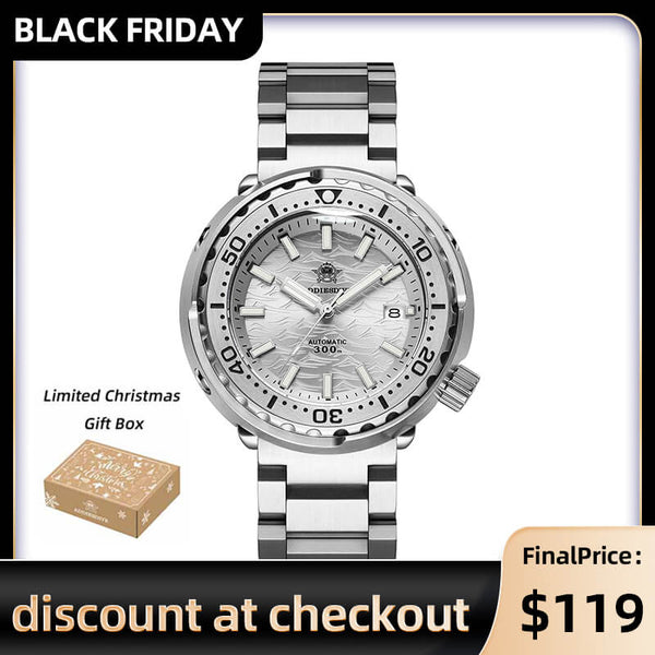 ★Black Friday★Addiesdive Tuna Diver Automatic Watch AD2098
