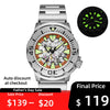 ★Father's Day★ADDIESDIVE OceanMonster Dive Watch AD2103-skeleton