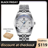 ★Black Friday★ADDIESDIVE 39mm Retro Mechanical Men Watch AD2118