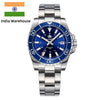 ★India Warehouse★ADDIESDIVE Retro Baton Hand Sub 8215 Dive Watch AD2504