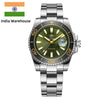 ★India Warehouse★ADDIESDIVE 41mm Vintage Sub Dive Quartz Watch AD2510