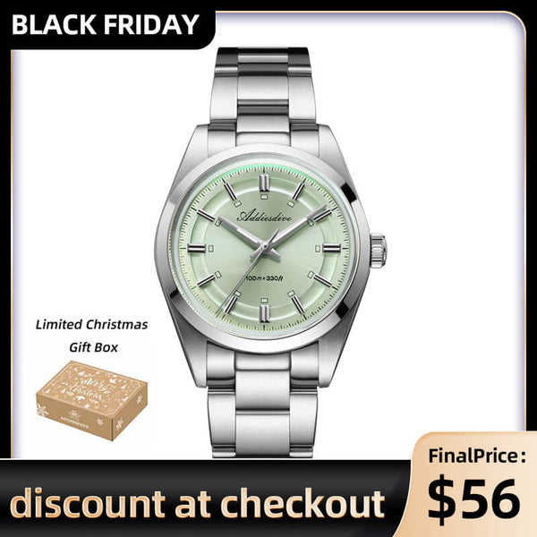 ★Black Friday★Addiesdive 36mm VH31 Explorer Style Watch AD2515